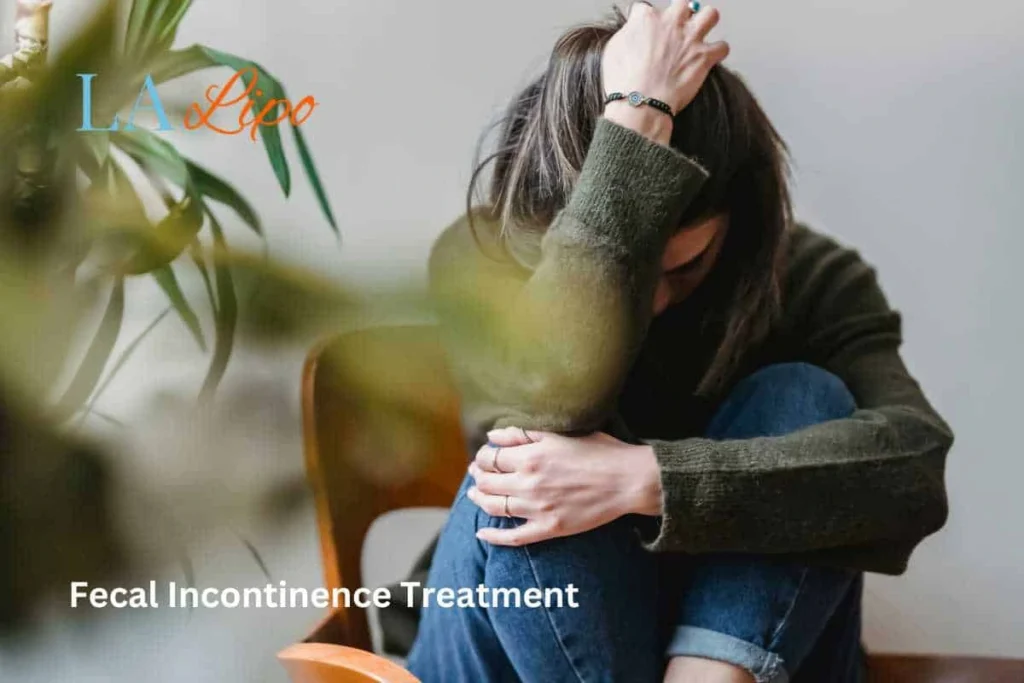 woman worried about fecal incontinence diet Kew