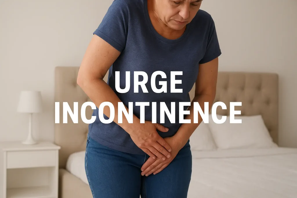how to manage urge incontinence Kew symptoms