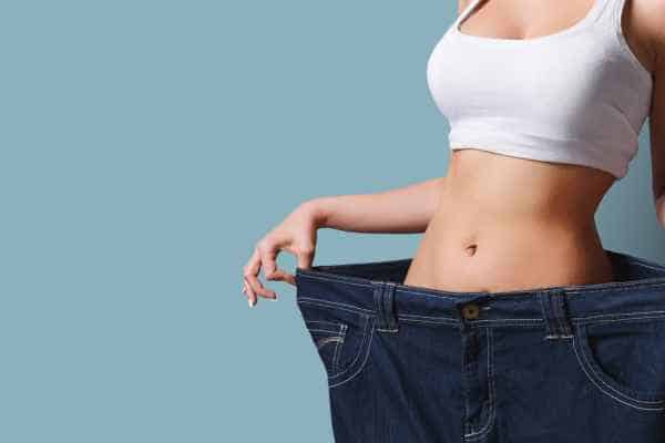 woman after fat reduction treatment Kew