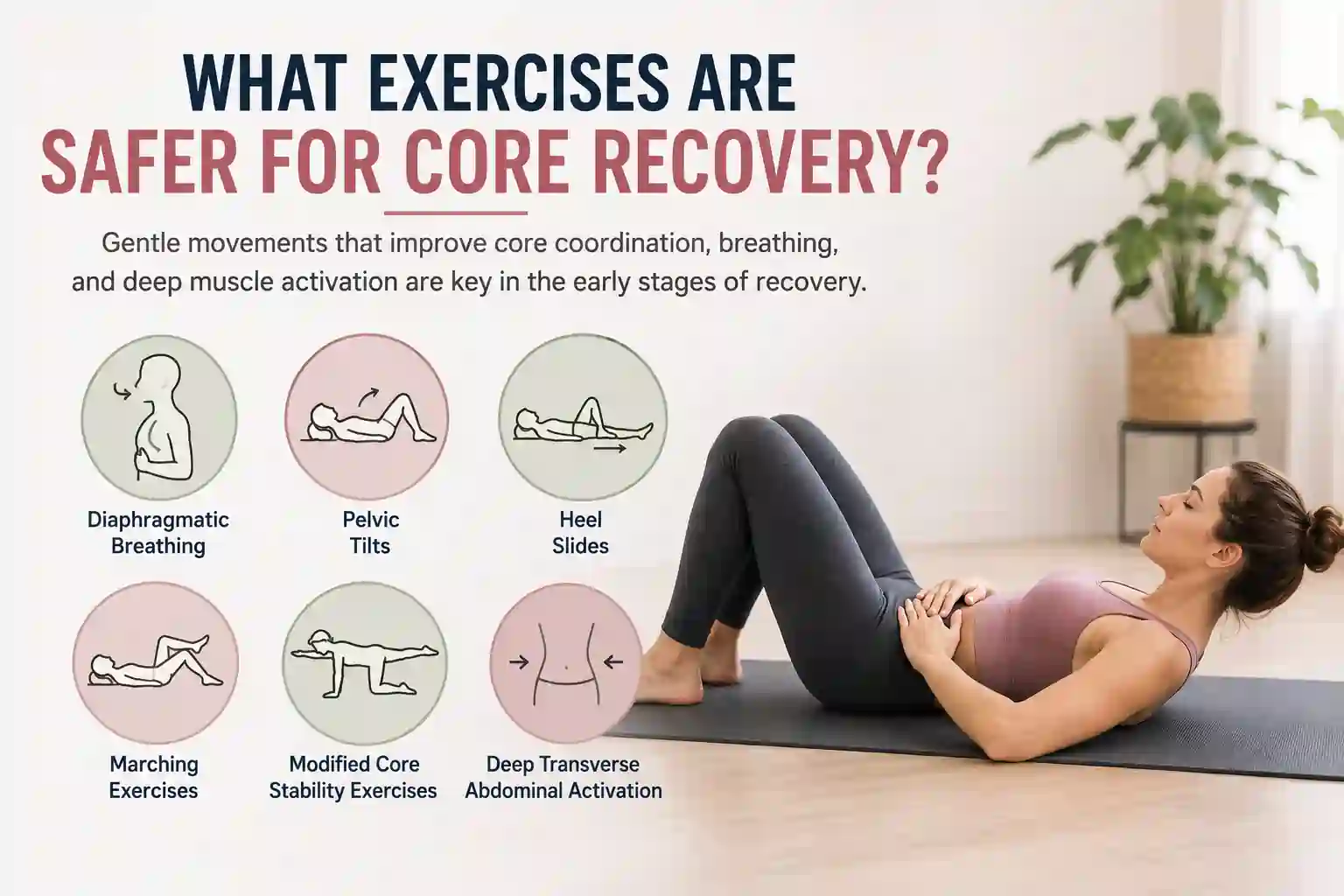 What Exercises Are Safer for Core Recovery Kew